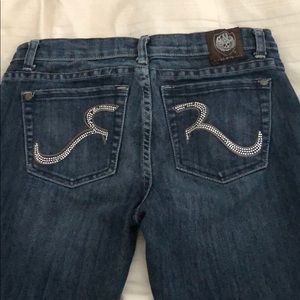 Rock & Republic Rhinestone Back Jeans